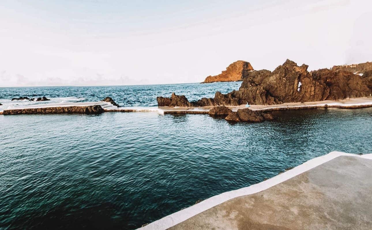 Porto Moniz natural pools, one of the natural Portugal famous landmarks