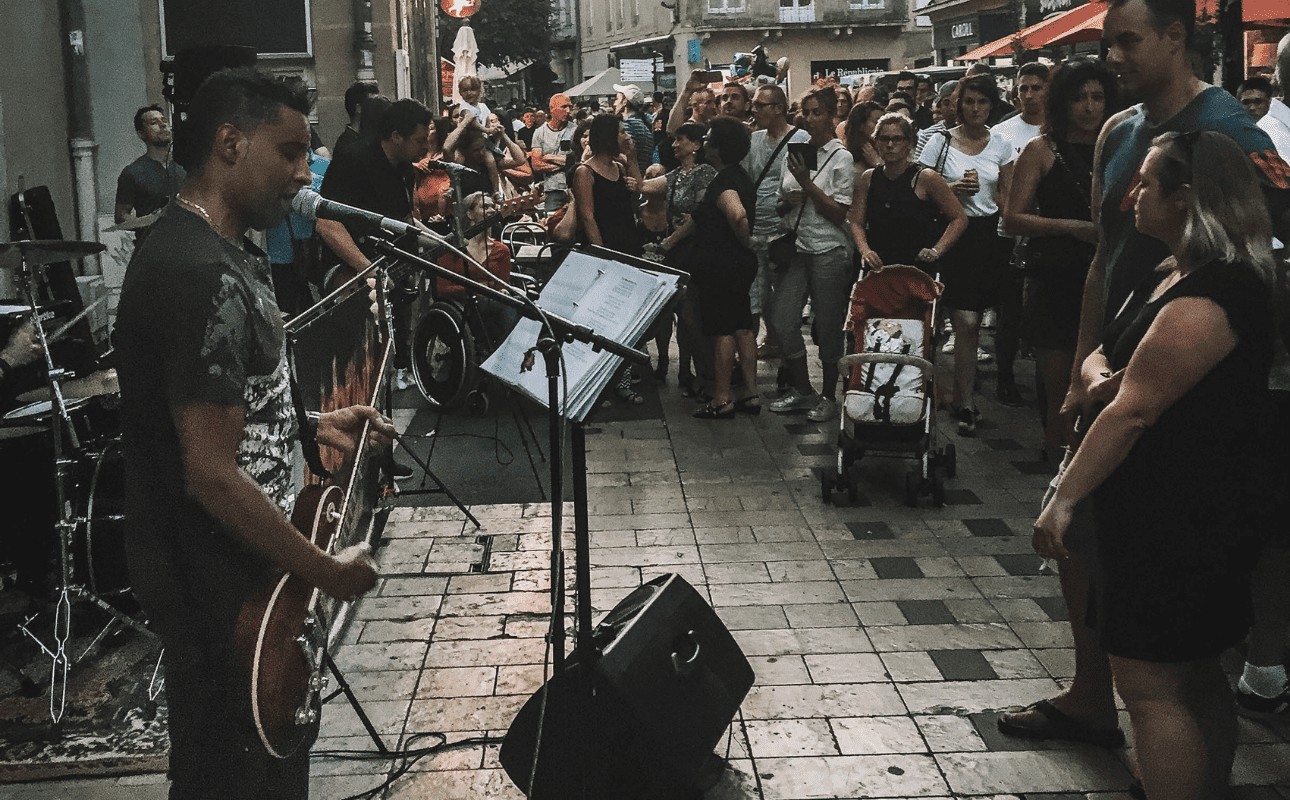 Cities in France on the 21st of June