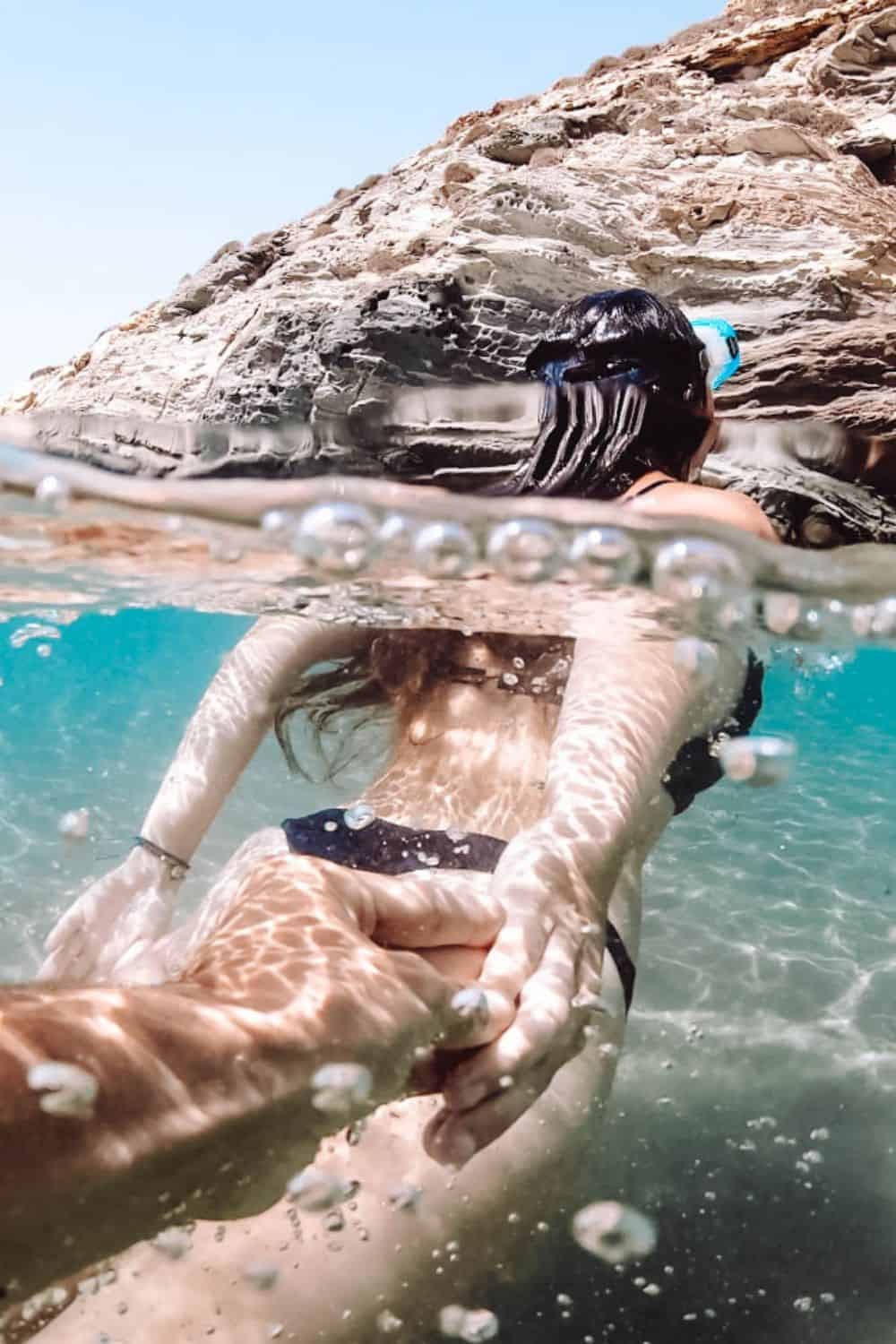 Go snorkelling together