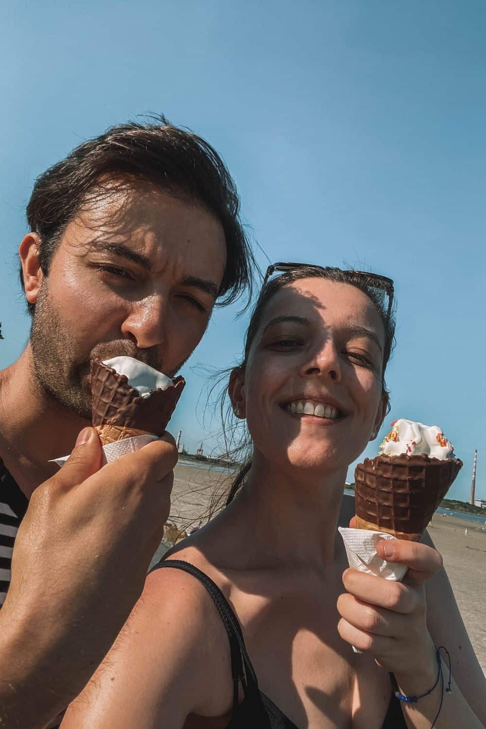 Ice cream date, one of our favorite date ideas in Utah!