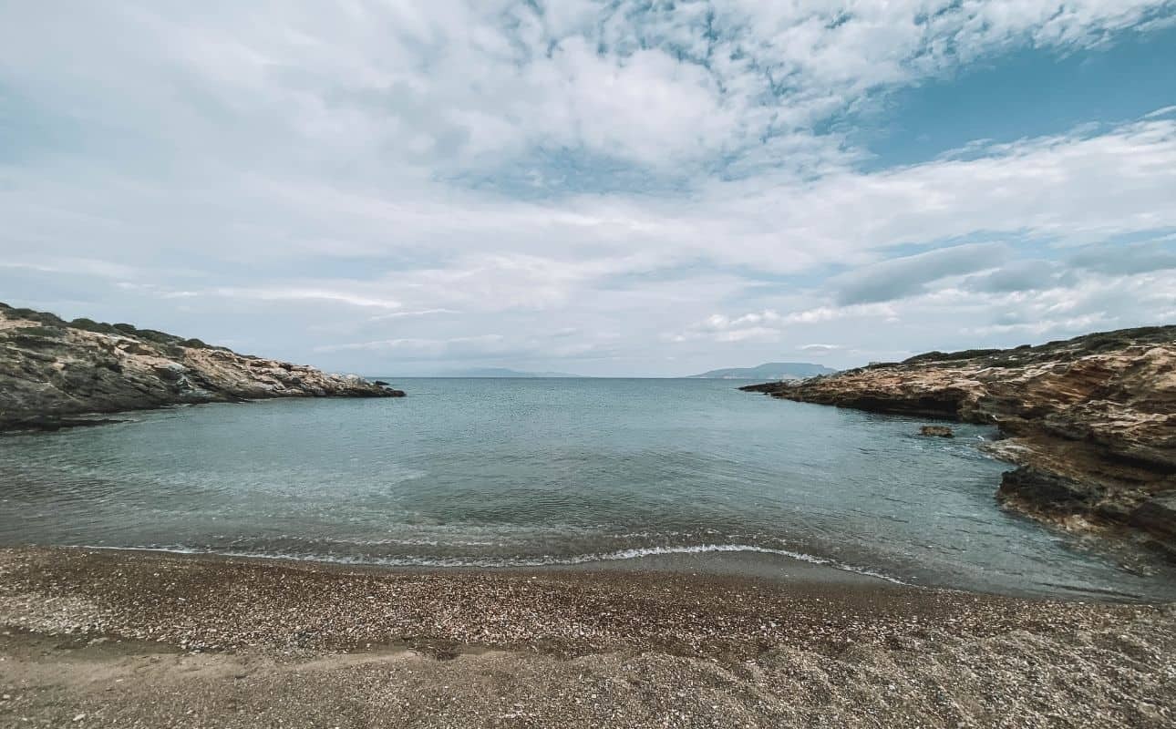 The No Name Beach, a hidden beach Greece offers on Ios