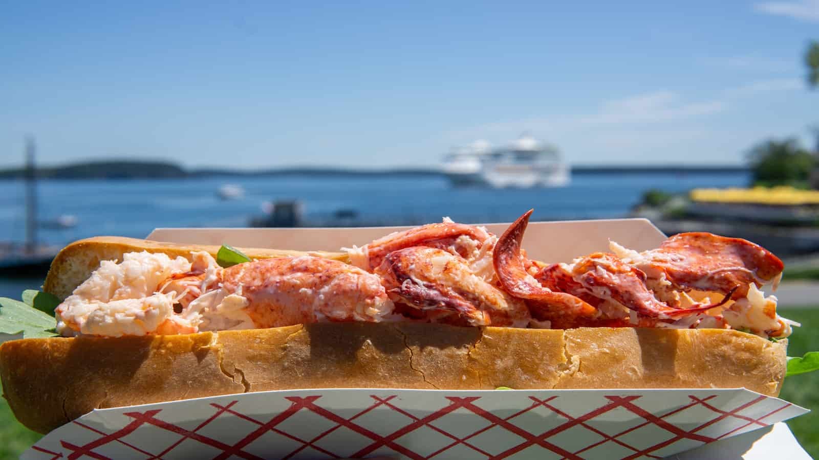 Eat Lobster Rolls in Maine