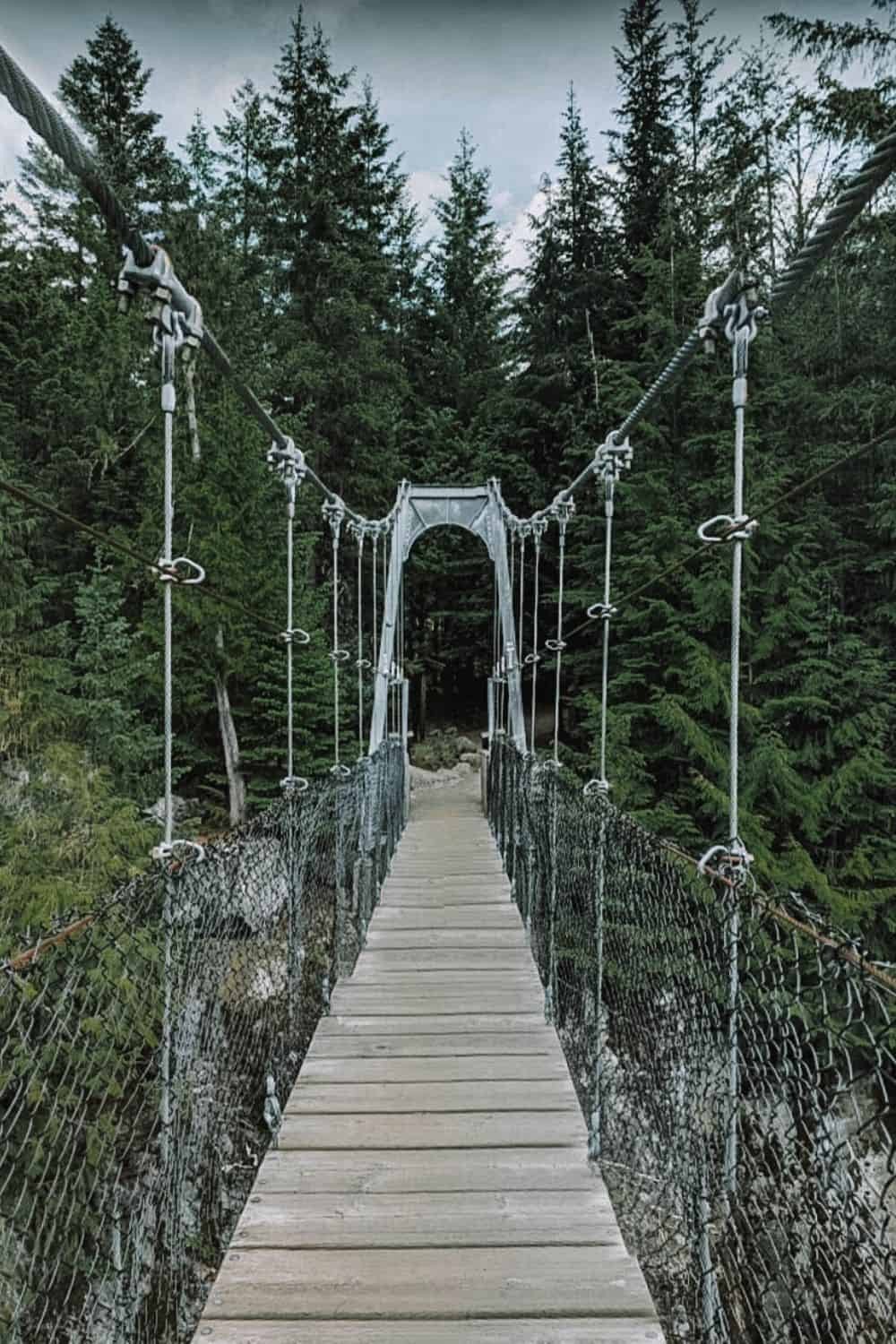 Cheakamus River Suspension Bridge