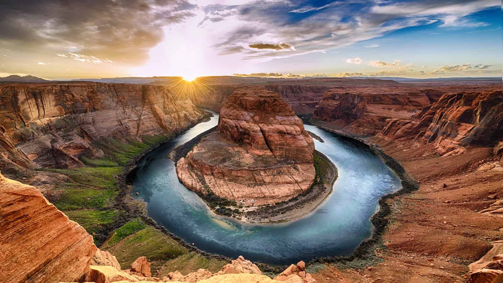 Stopping by Horseshoe Bend