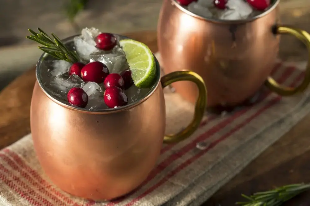 Cranberry Moscow Mule