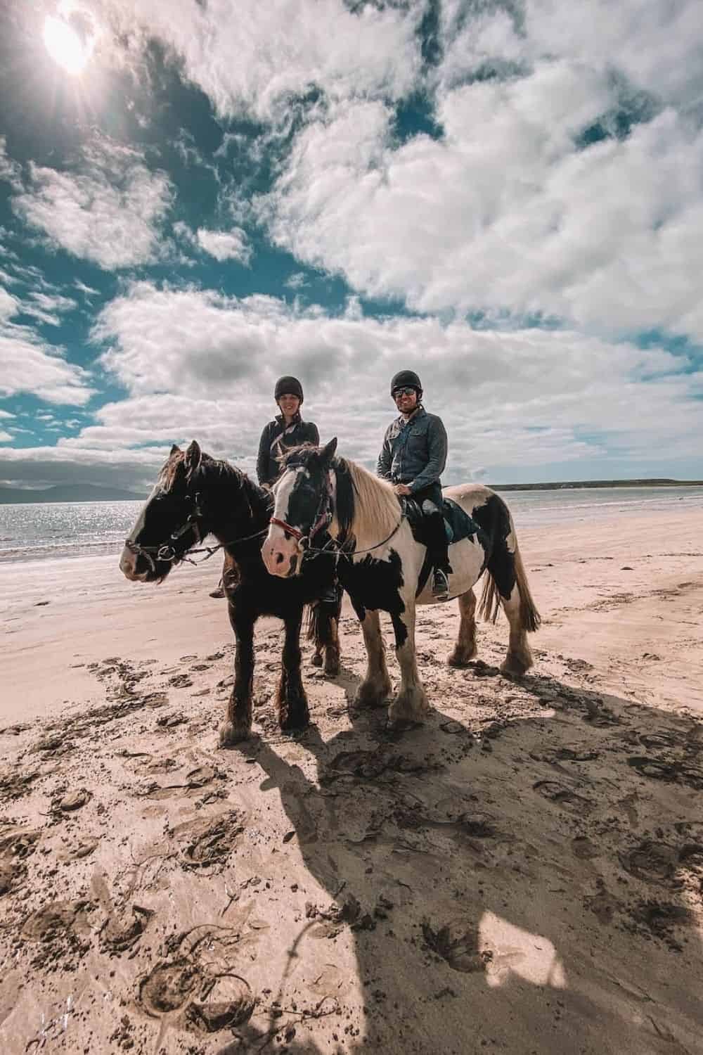 Horse riding in Ventry