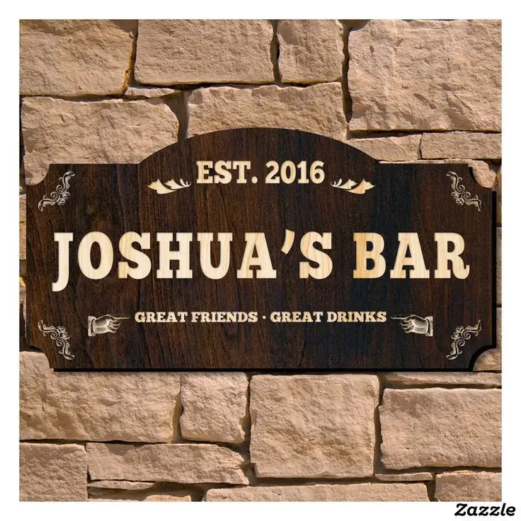 Custom Bar Sign