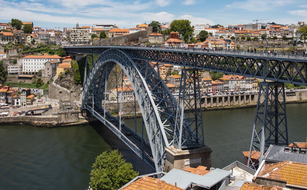 Dom Luis Bridge, one of the most famous buildings in Portugal