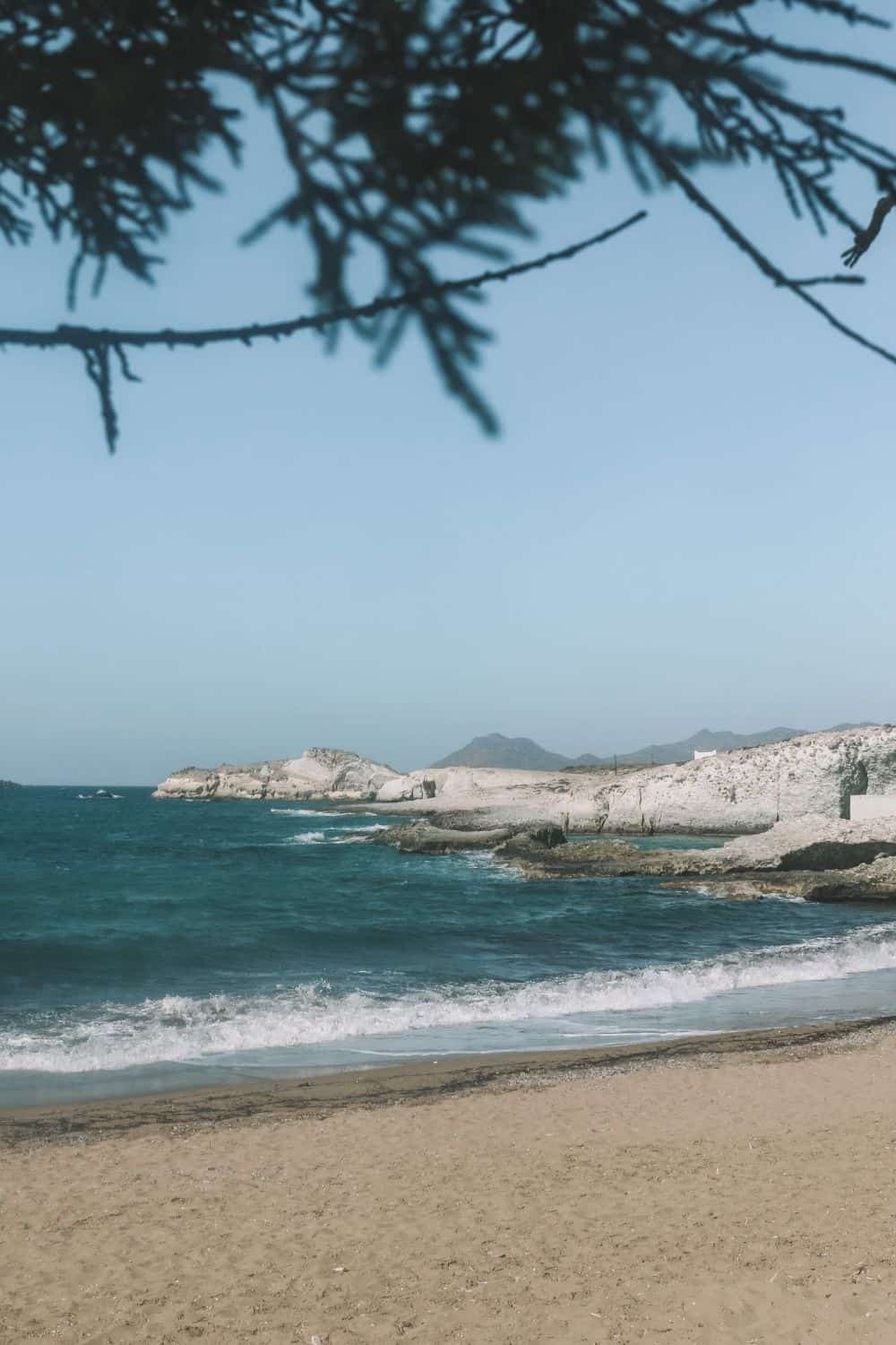 Alogomandra beach, one of the best wild Milos beaches