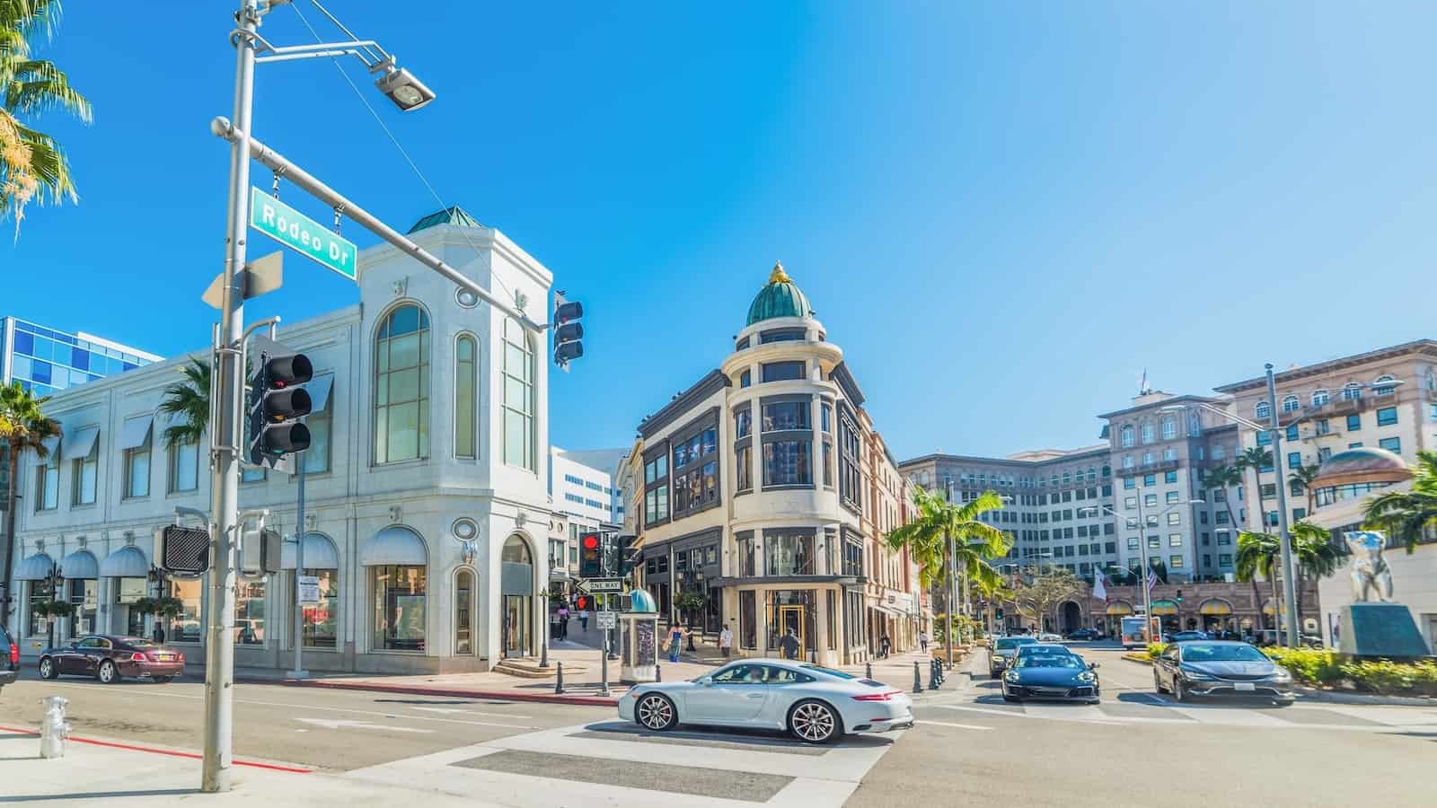 Shopping on Rodeo Drive