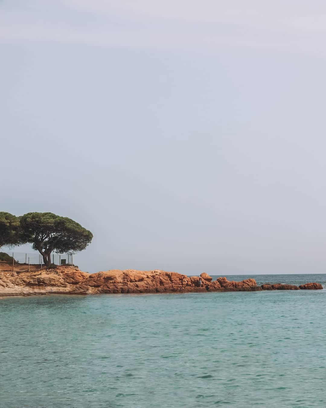 The cove between Palombaggia beach and Tamaricciu beach