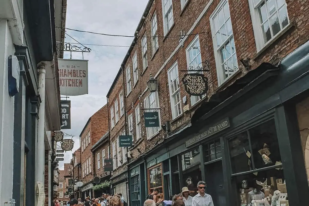 Walk down The Shambles