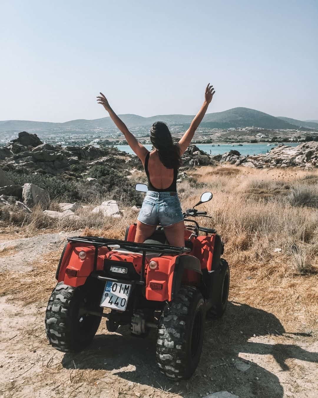 RENTING AN ATV TO EXPLORE PAROS ISLAND