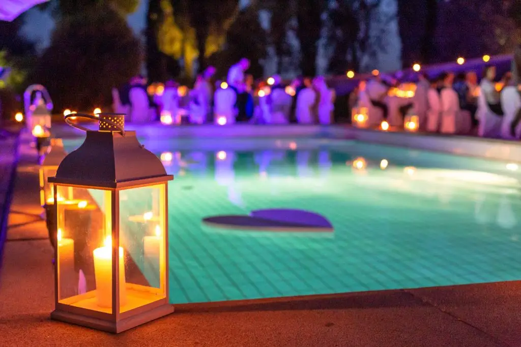 Poolside Reception