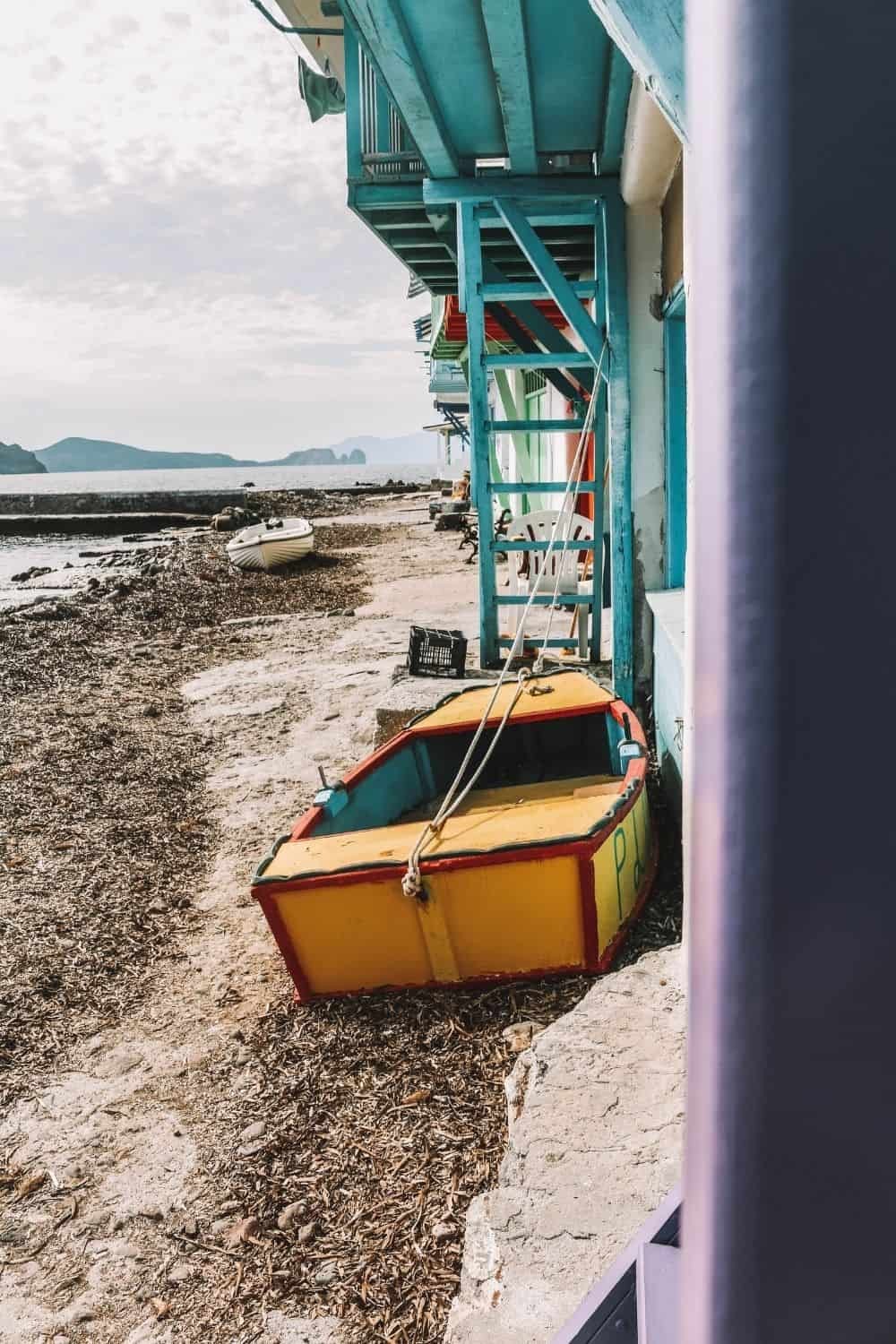 Klima, a Milos fishing village