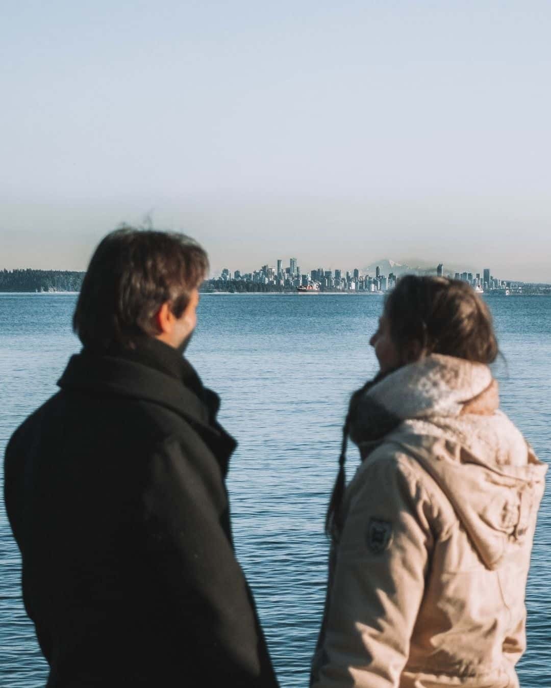 Watch the sunset together at Lighthouse Park