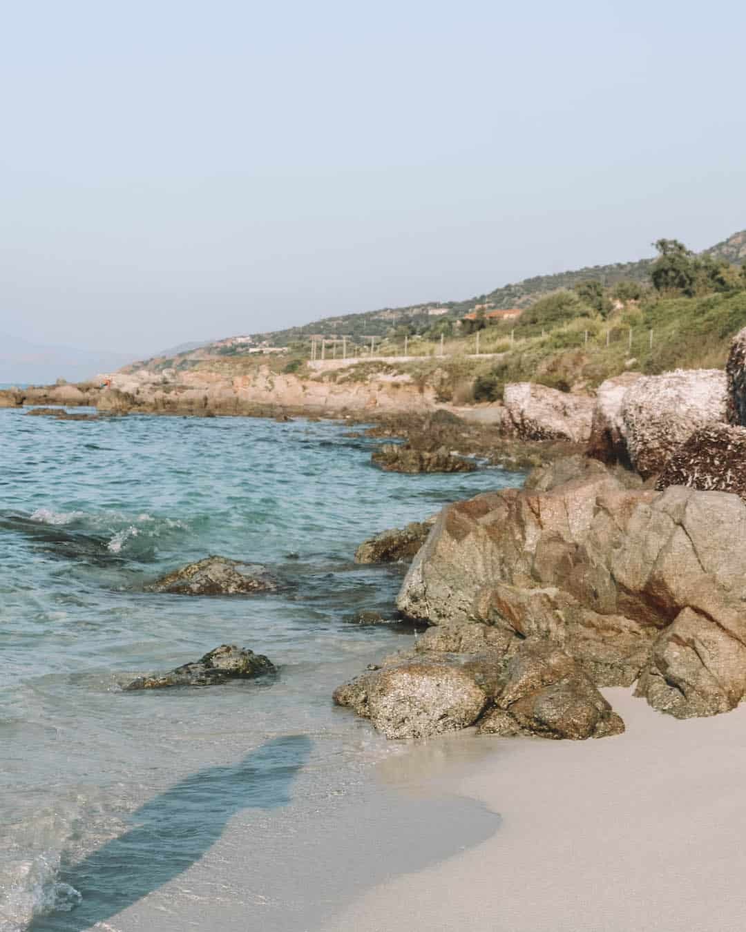 L’île-Rousse beach